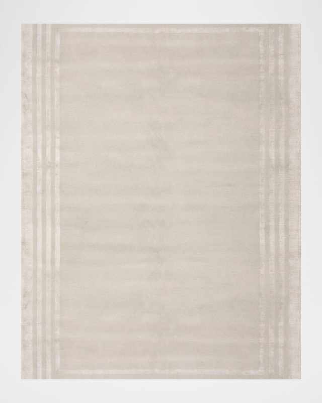 Ellington Border Hand Knotted Rug